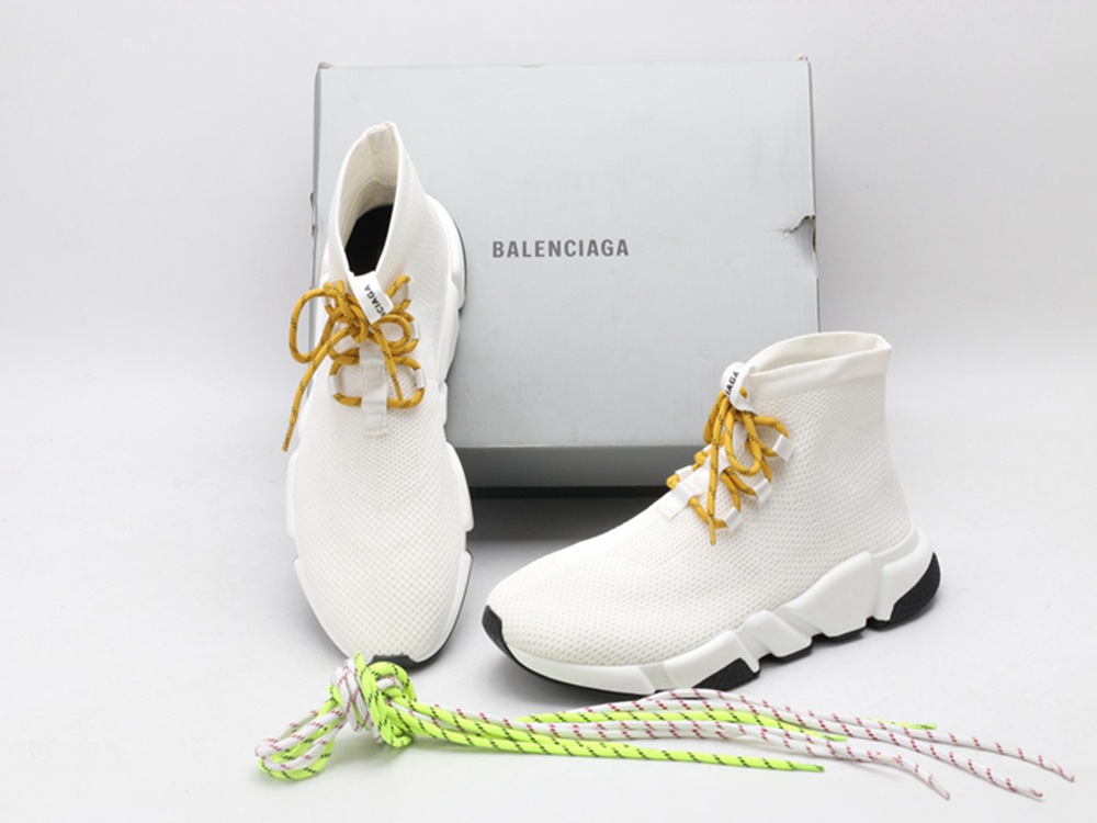 BLG Lace-up Knit Sock
