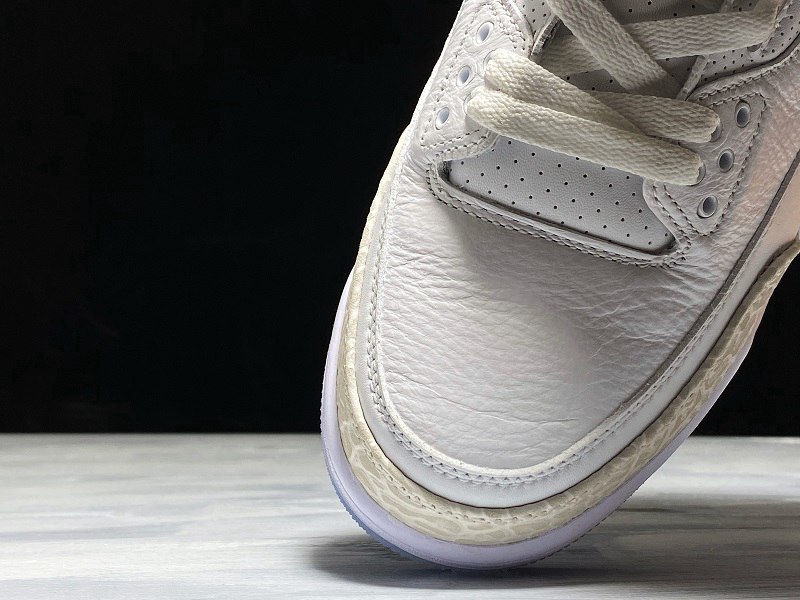 Air Jordan 3 Retro Triple White(136064-111)