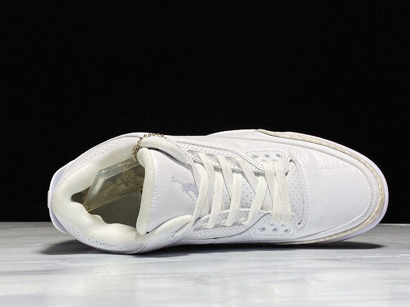 Air Jordan 3 Retro Triple White(136064-111)