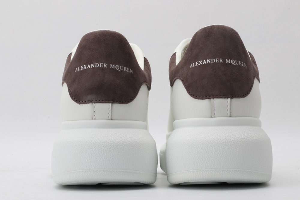 AMQ oversized sneakers with cafe heels