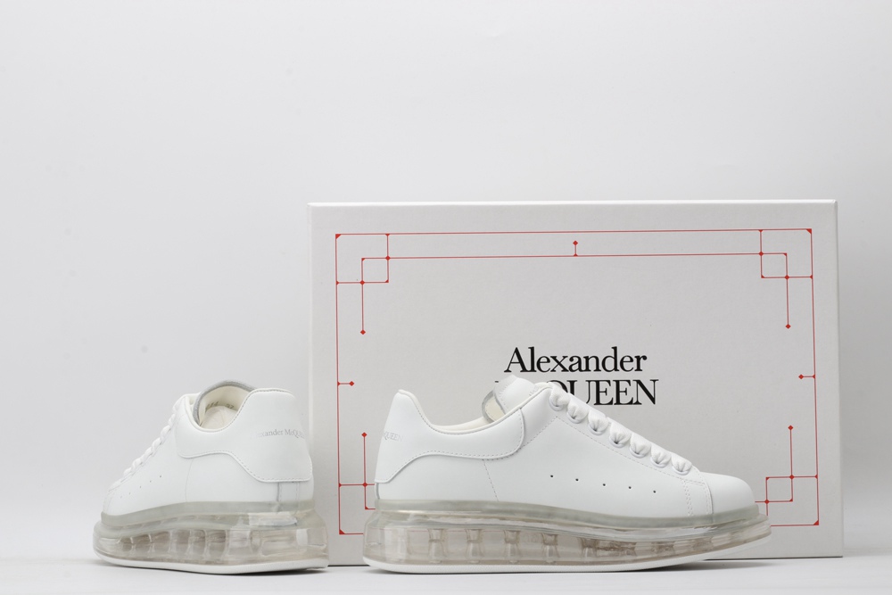AMQ white sneakers