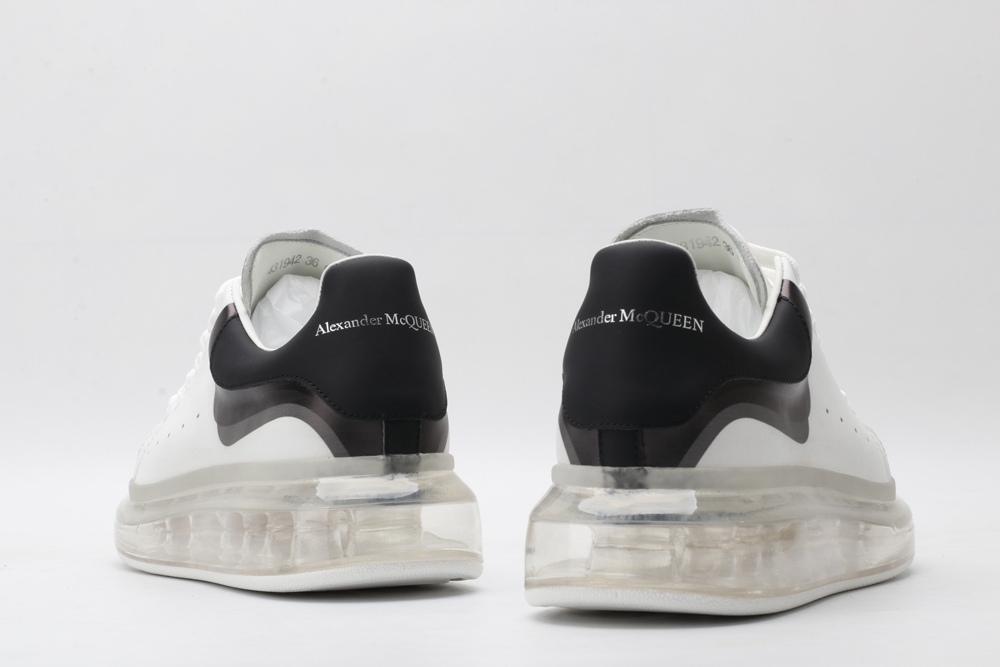 AMQ oversized sneakers with black heel