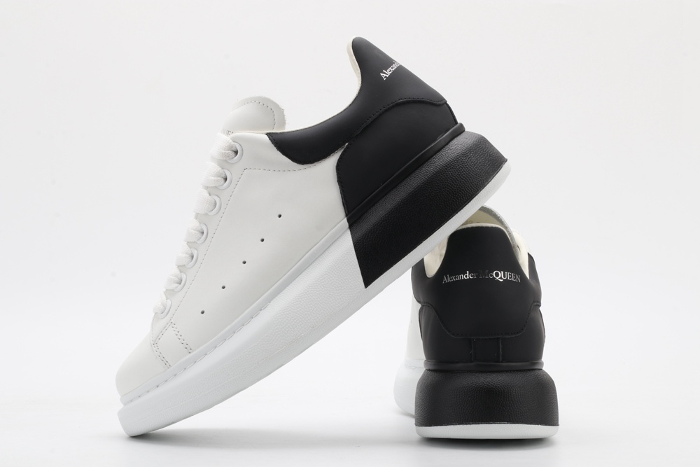 AMQ oversized sneakers with black heel